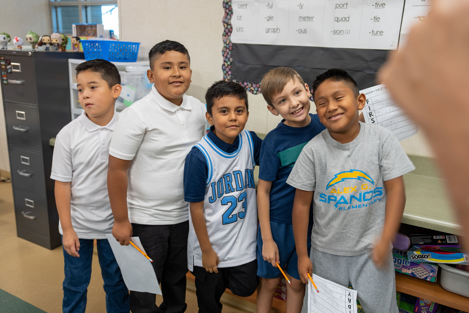 First Day at Spanos Elementary 2026