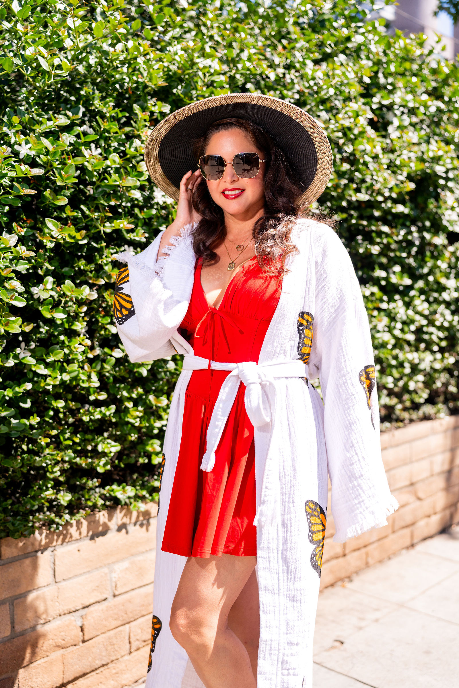 Natural lifestyle portrait of a person in San Diego, warm and flattering light