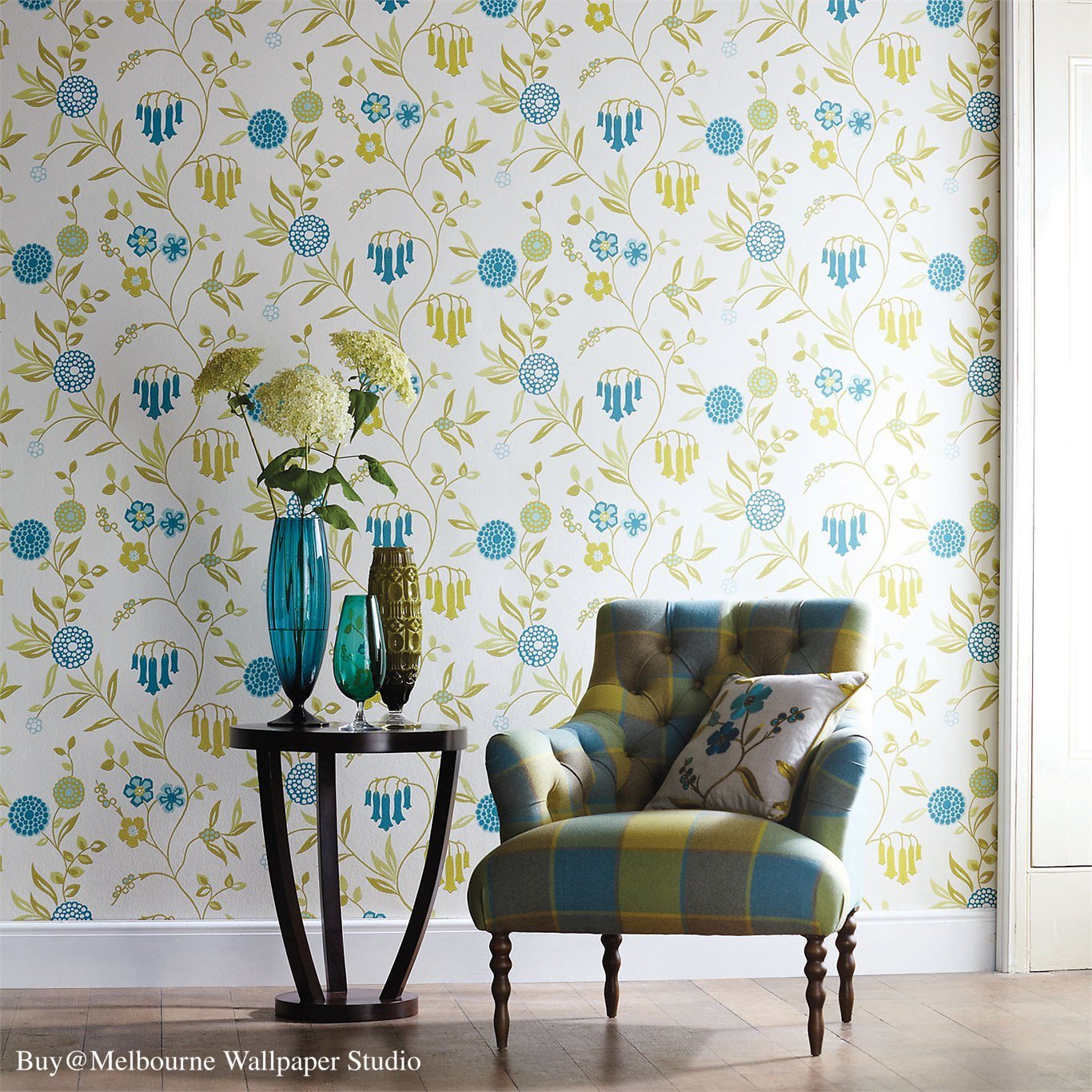 Harlequin Delphine by Melbourne Wallpaper Studio