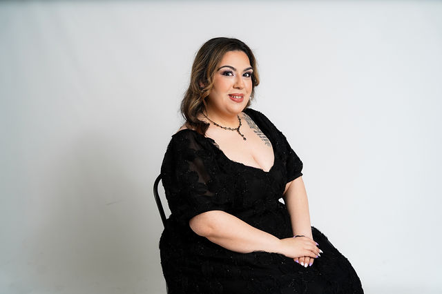 Professional seated portrait — poised and polished
