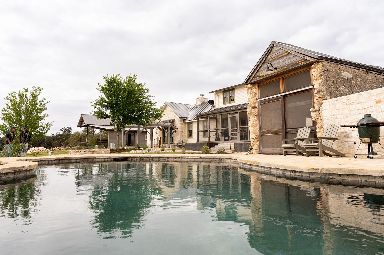 Stone Hill Country home and pool