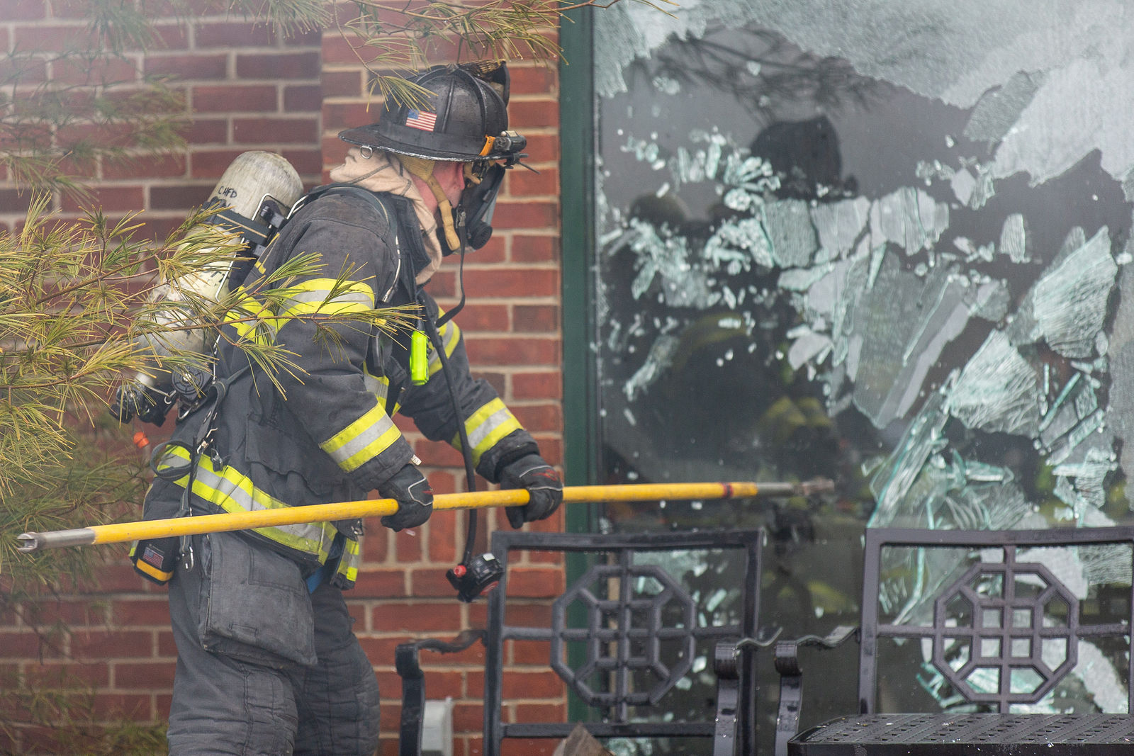 Cherry Hill 2nd Alarm Building by Dave Hernandez Photo