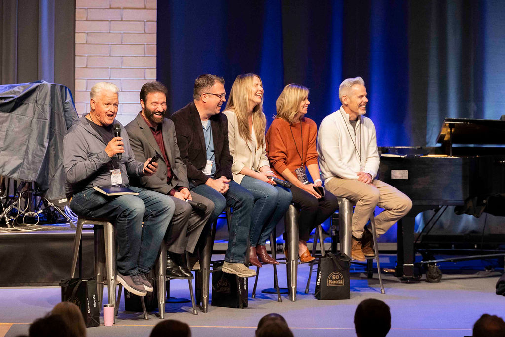 The closing panel on stage
