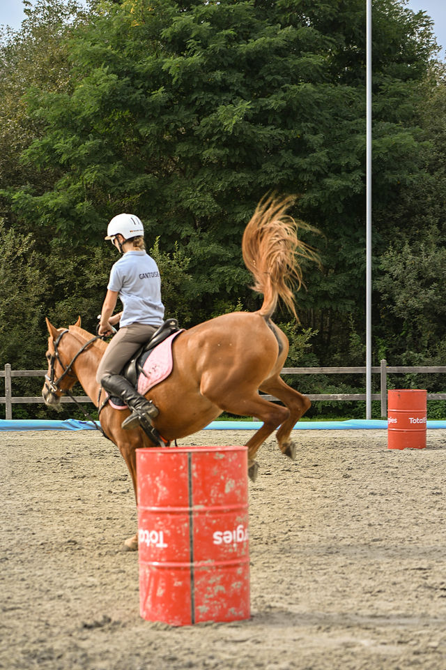 Barrelrace op de opendeurdag, foto 154