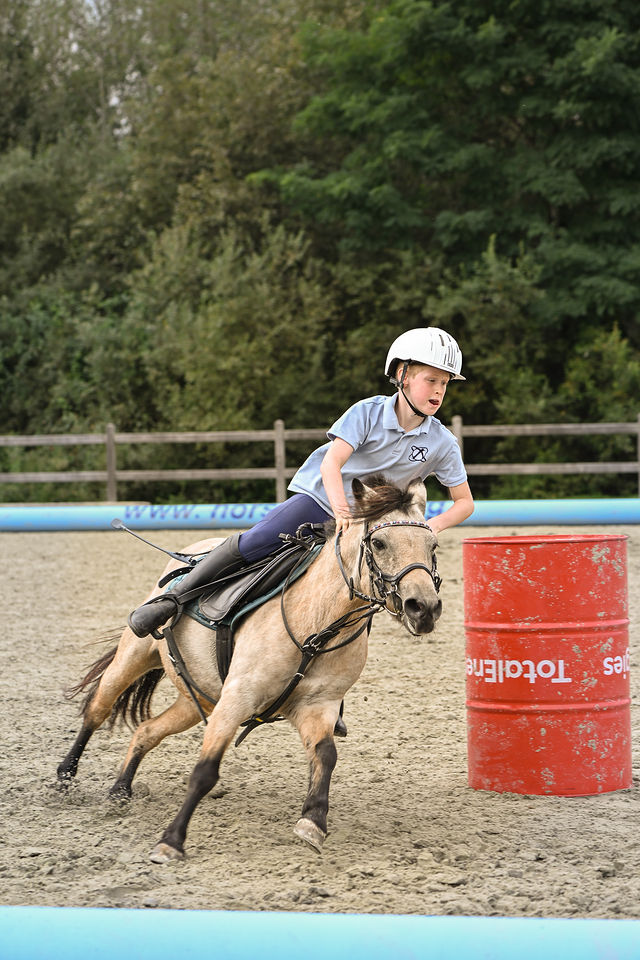 Barrelrace op de opendeurdag, foto 127