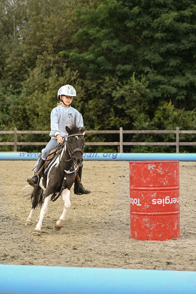 Barrelrace op de opendeurdag, foto 100