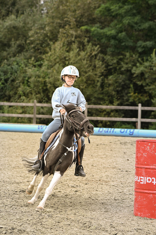 Barrelrace op de opendeurdag, foto 124