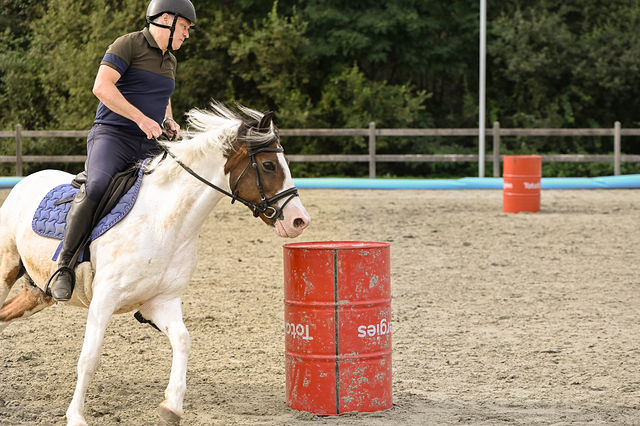 Barrelrace op de opendeurdag, foto 139