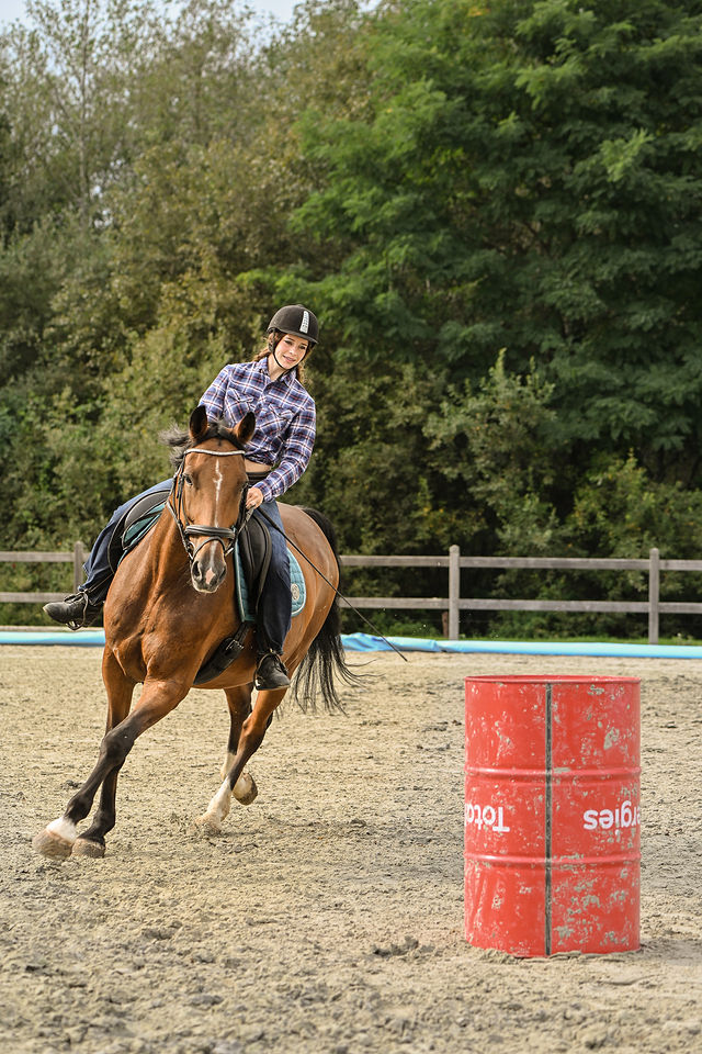 Barrelrace op de opendeurdag, foto 157