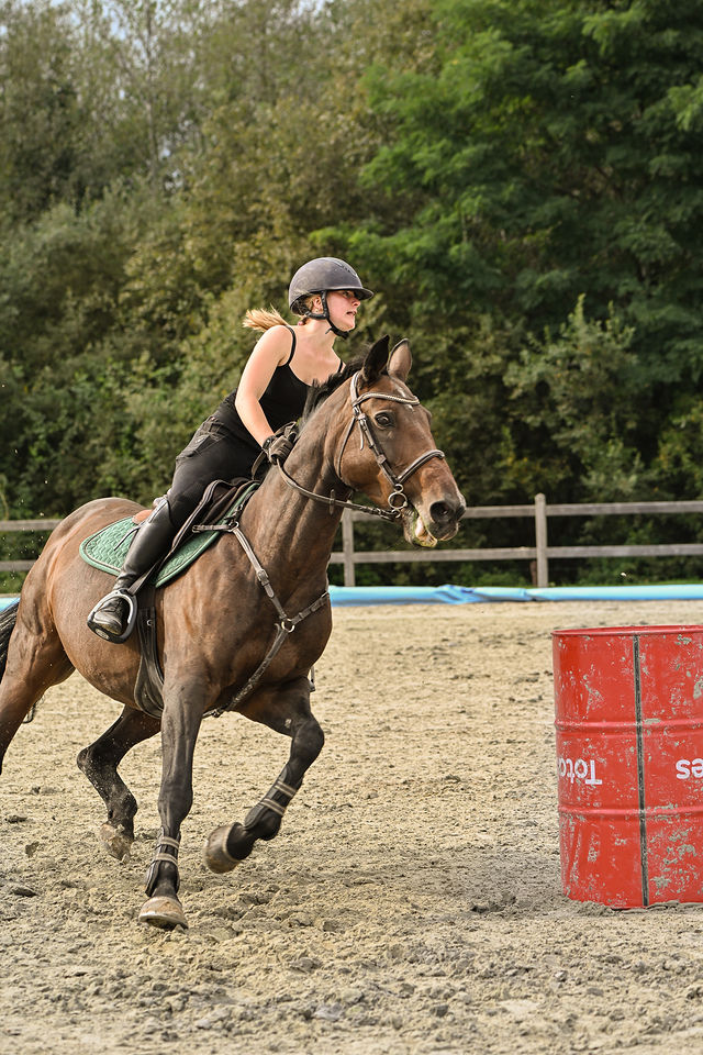 Barrelrace op de opendeurdag, foto 140