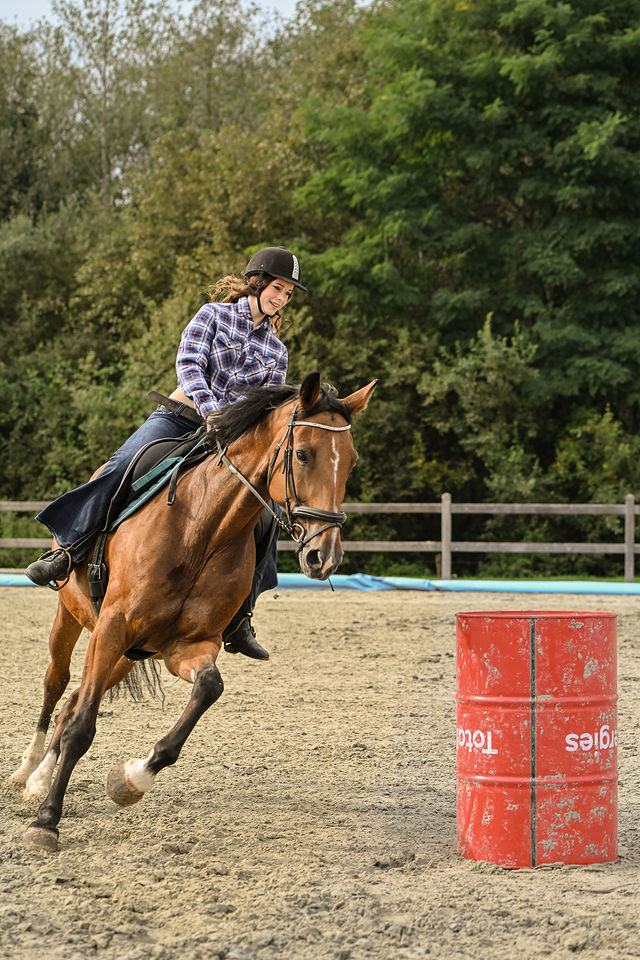 Barrelrace op de opendeurdag, foto 158