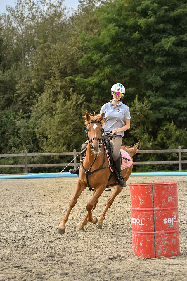 Barrelrace op de opendeurdag, foto 152