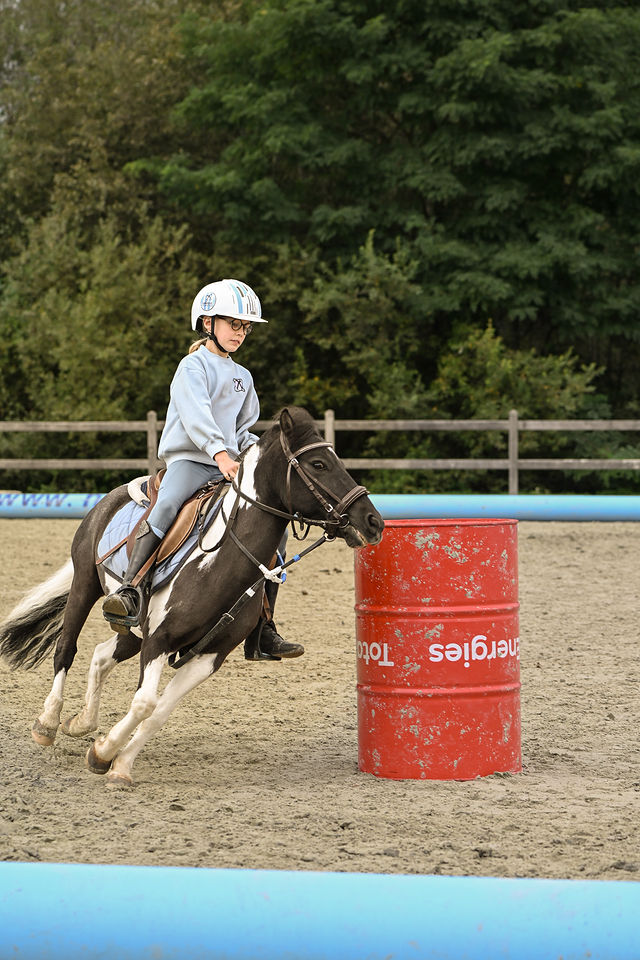 Barrelrace op de opendeurdag, foto 101