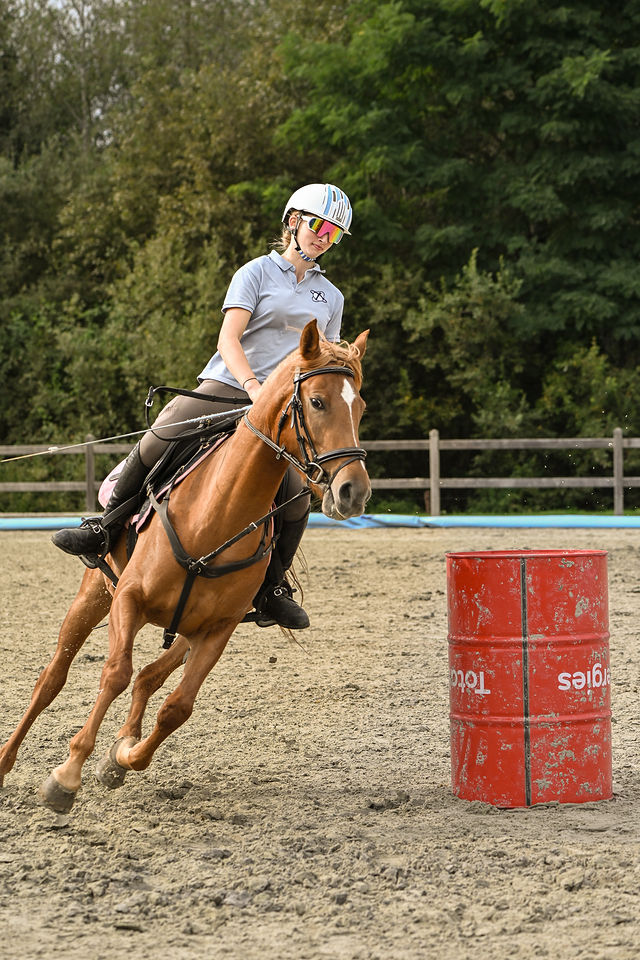 Barrelrace op de opendeurdag, foto 153