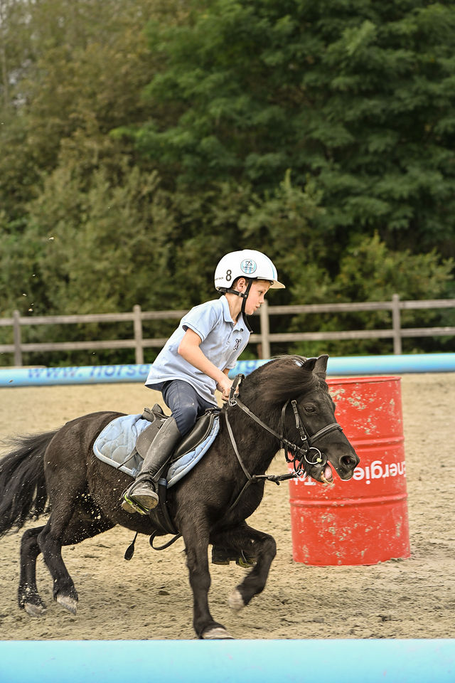Barrelrace op de opendeurdag, foto 99