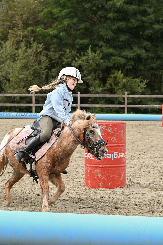 Barrelrace op de opendeurdag, foto 90