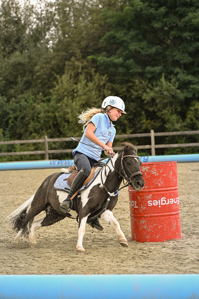 Barrelrace op de opendeurdag, foto 26