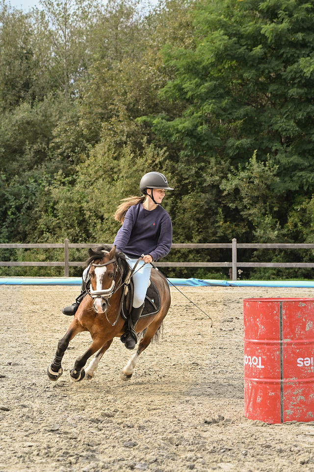 Barrelrace op de opendeurdag, foto 144