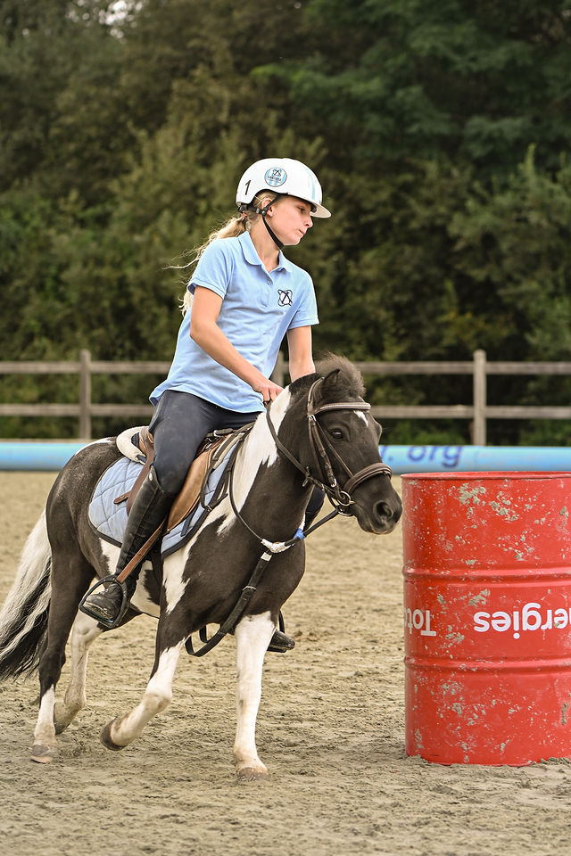 Barrelrace op de opendeurdag, foto 25