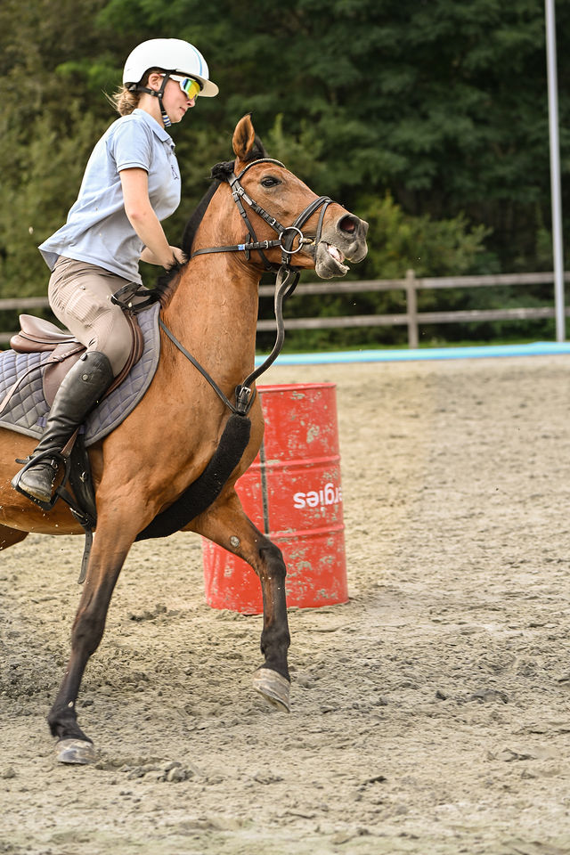 Barrelrace op de opendeurdag, foto 168