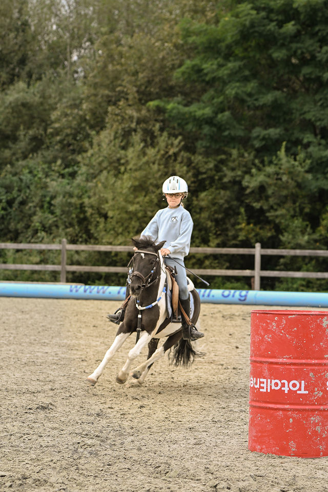 Barrelrace op de opendeurdag, foto 123