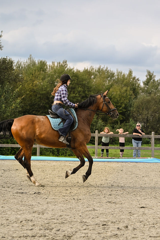 Barrelrace op de opendeurdag, foto 159