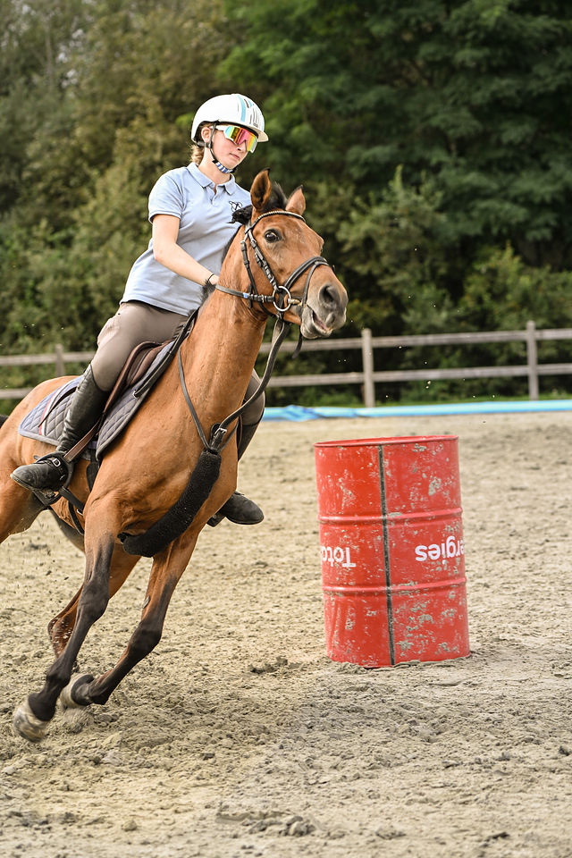 Barrelrace op de opendeurdag, foto 167