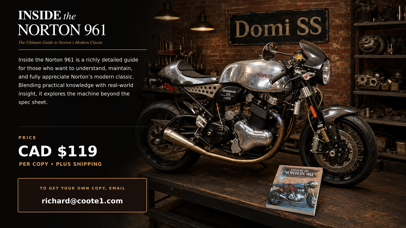 Inside the Norton 961 - BOOK