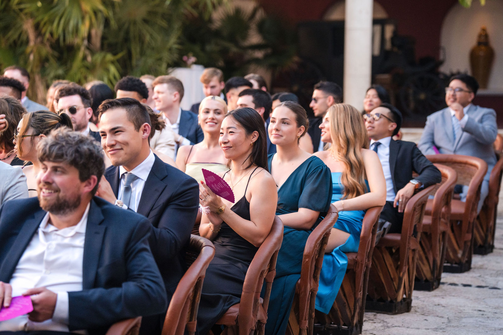 Wedding at Xcaret Park photographed by Arch Wedding Studio