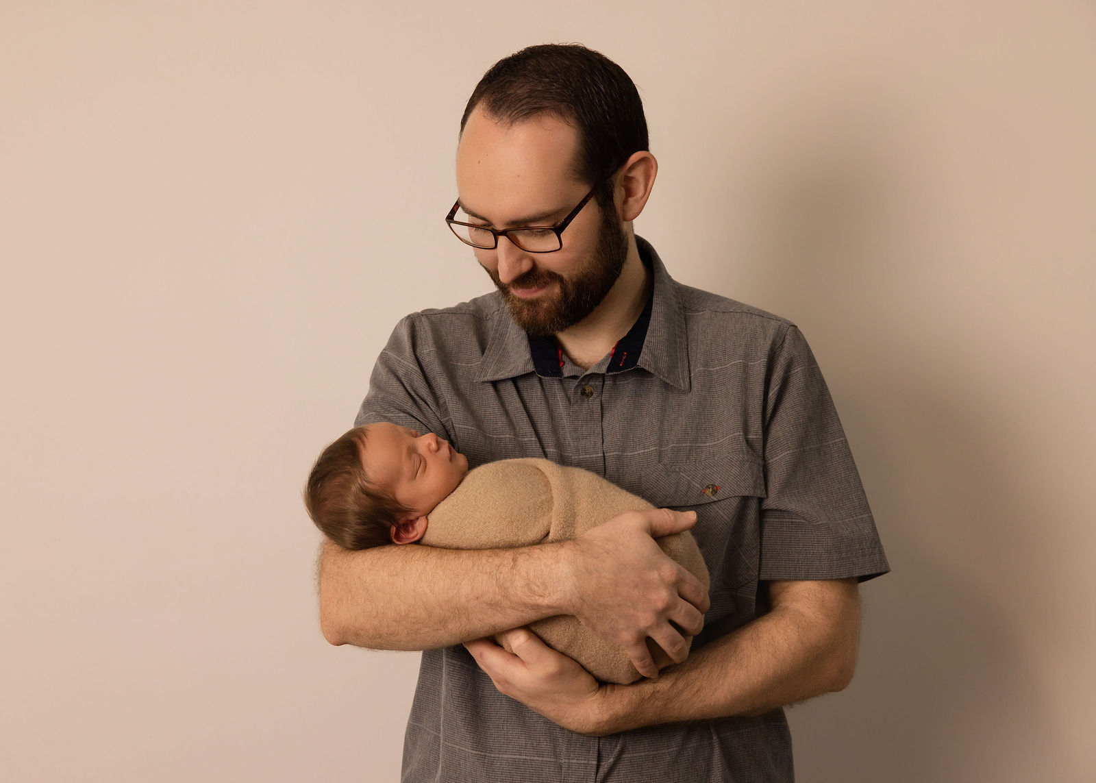 Layton newborn photography sibling moment