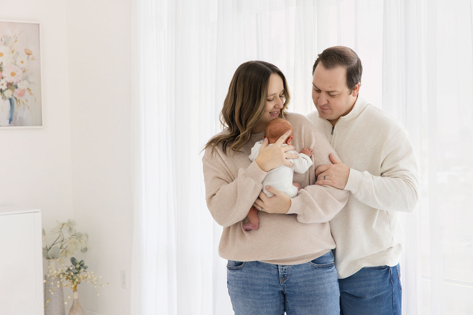 In-home newborn photography near Ogden Utah