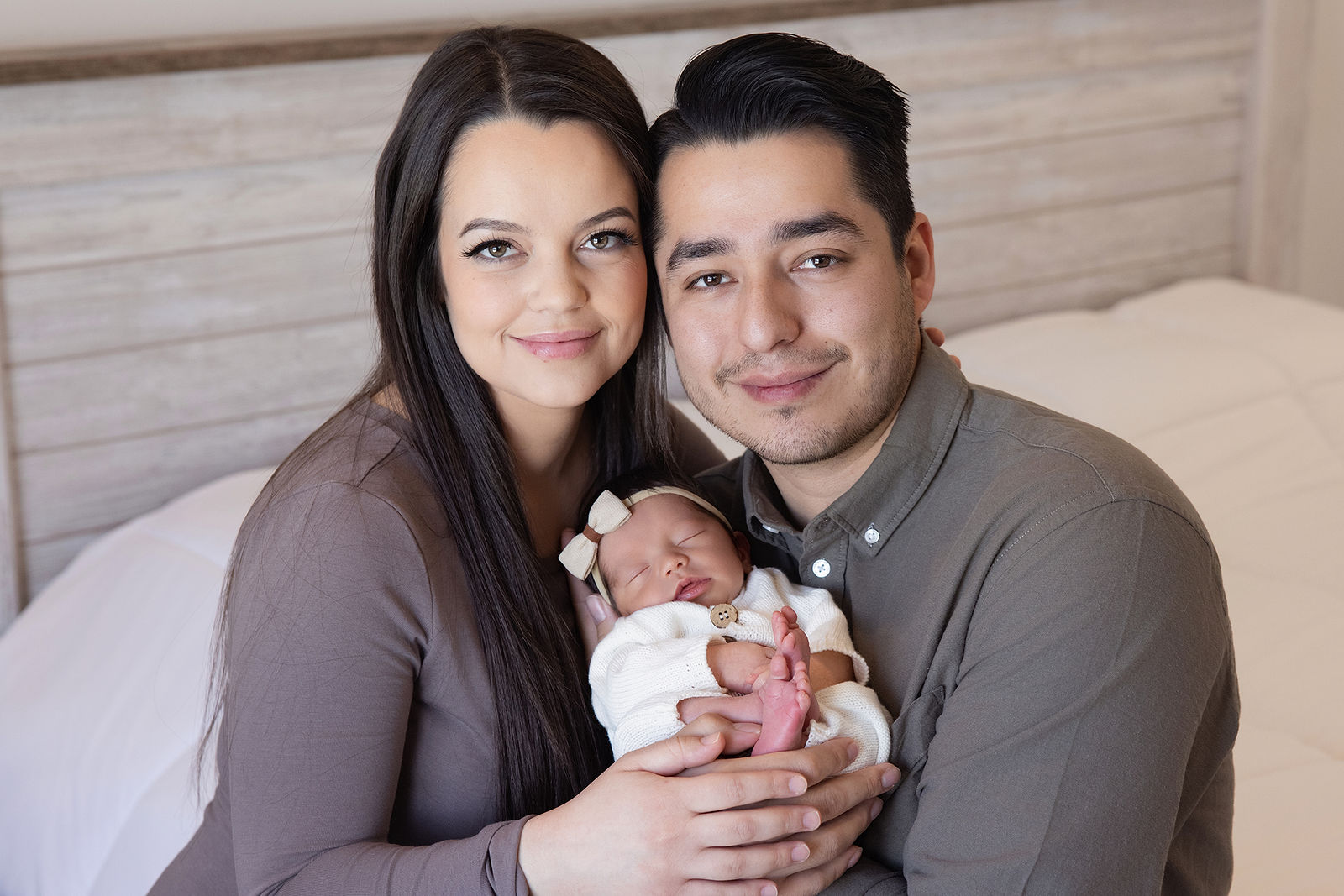 Salt Lake City in-home newborn photographer capturing nursery newborn photos with soft natural light