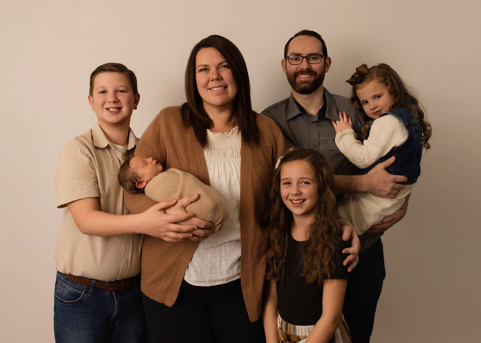 Studio newborn photography in Layton Utah