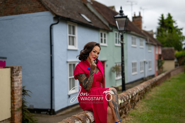 Emma Kelly: 50's Model Shoot: Thaxted: Essex — gallery by Jon Wagstaff