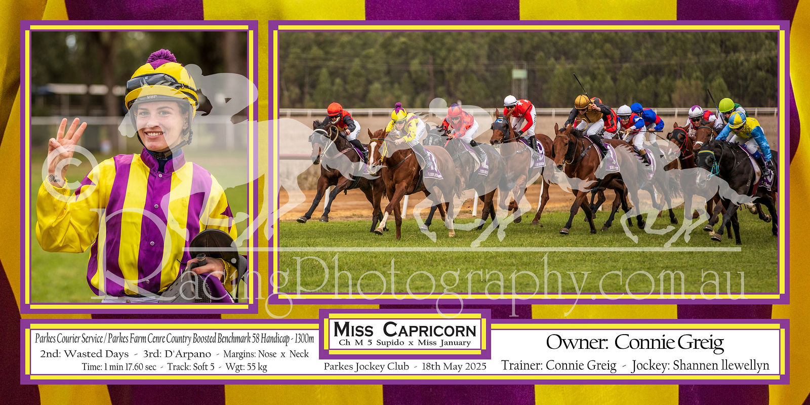 Connie Daily Racing Race 8 - Miss Capricorn, Shannen Llewellyn / Connie Greig by ...