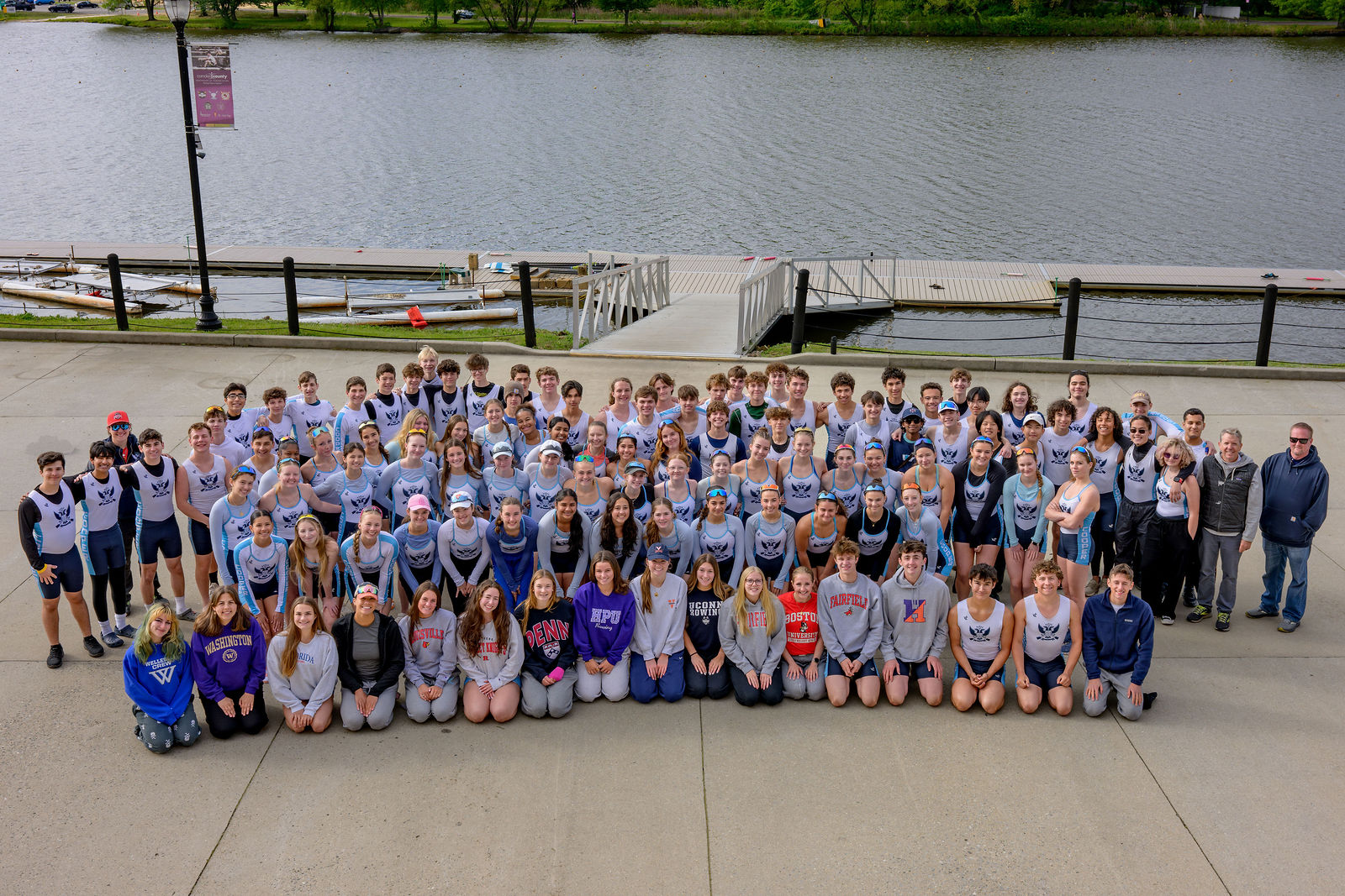 2026 Cooper Junior Rowing Club Group Picture