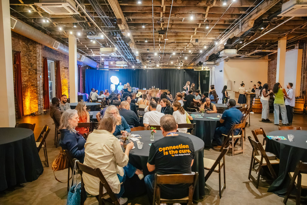 Event photography company full-room coverage of a panel and dinner event in Nashville