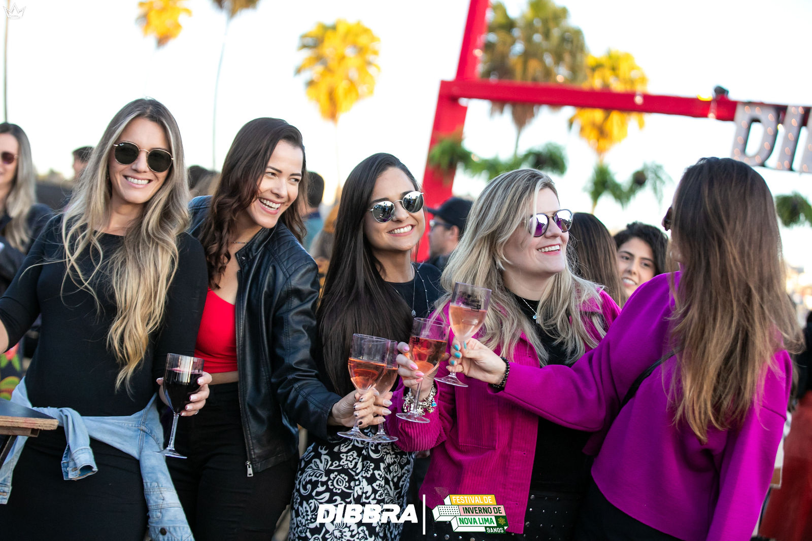 Estrutura de palco em edição anterior do Festival de Inverno de Nova Lima