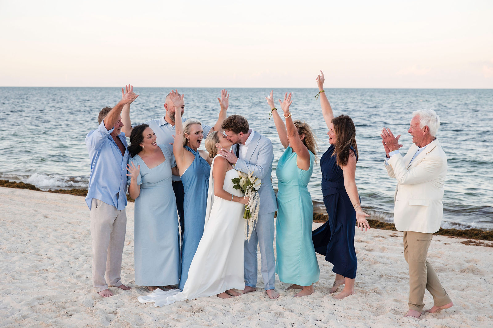 Wedding at ATELIER Playa Mujeres photographed by Arch Wedding Studio