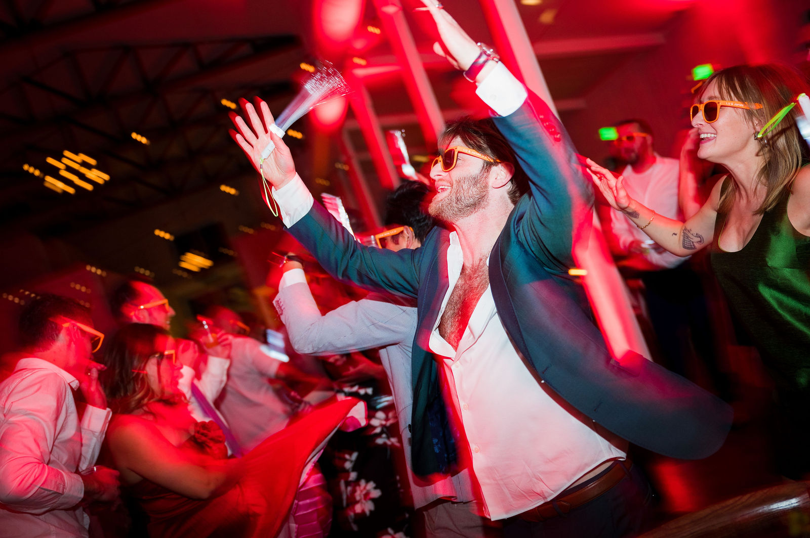 Dance floor energy at a Morrison Colorado wedding reception