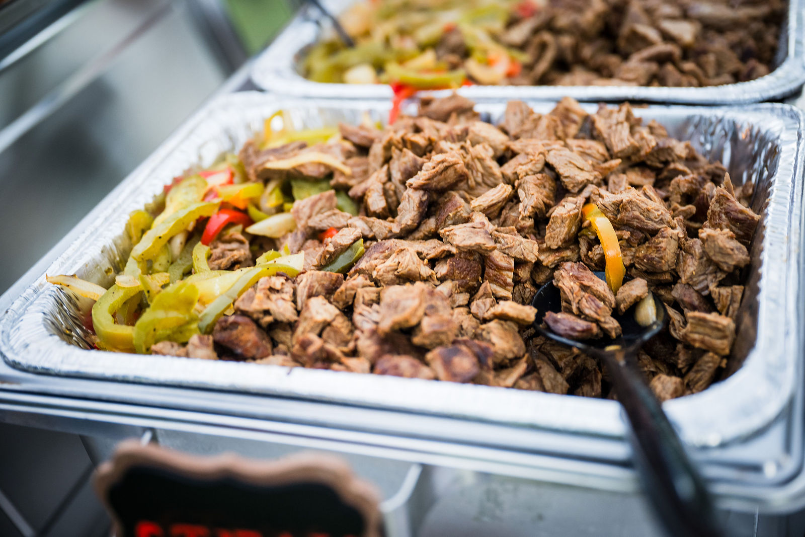 Catering by El Sabor at a Colorado wedding reception